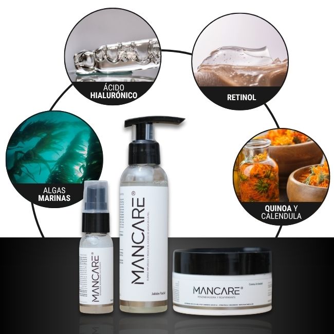 🧔‍♂️ Mancare® Esenciales para el Cuidado Masculino