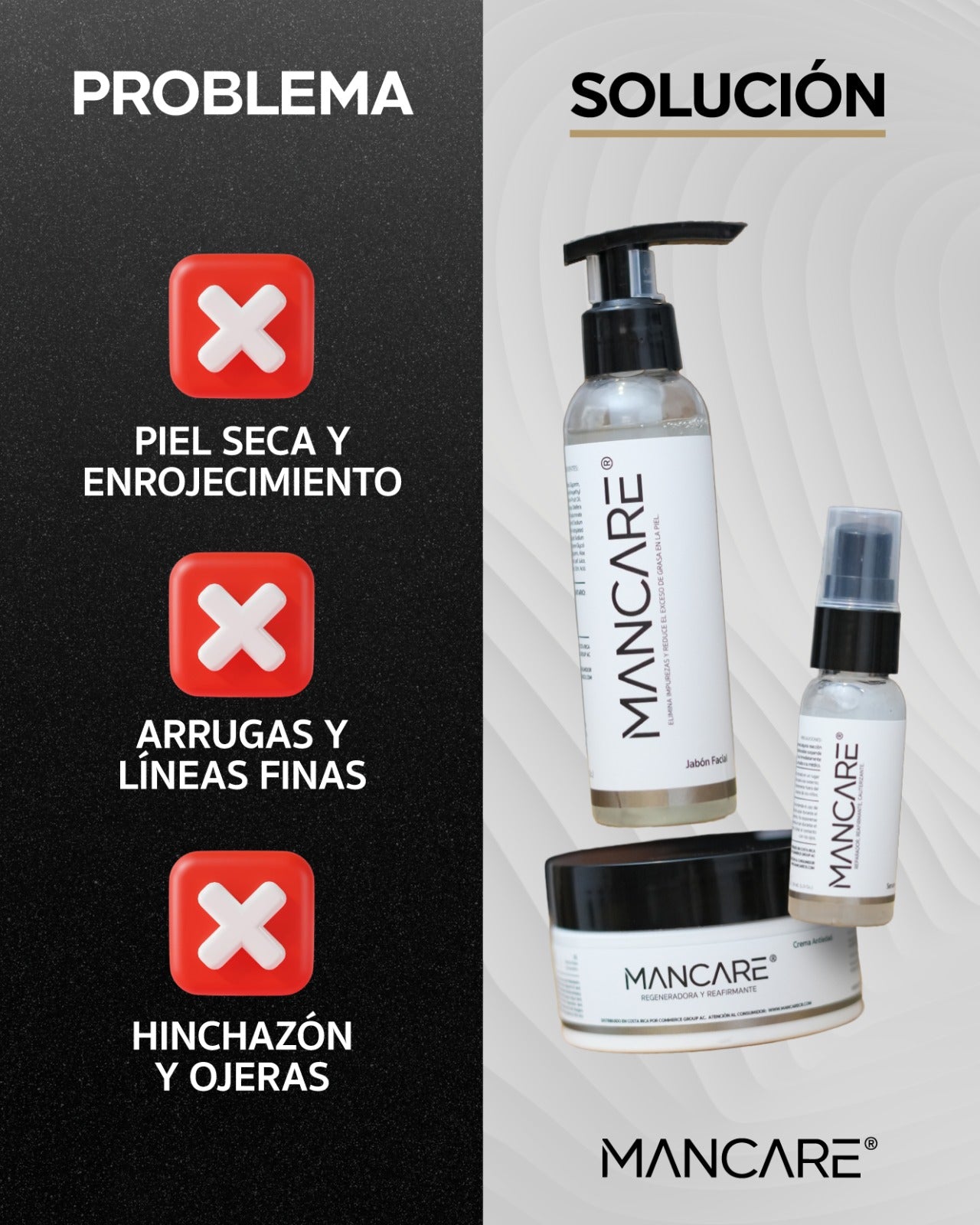 🧔‍♂️ Mancare® Esenciales para el Cuidado Masculino