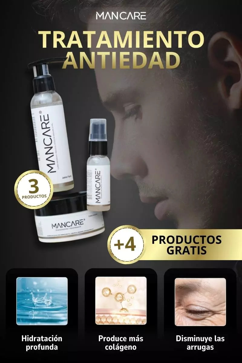 🧔‍♂️ MANCARE® – Kit de Cuidado Facial Premium para el Hombre Moderno